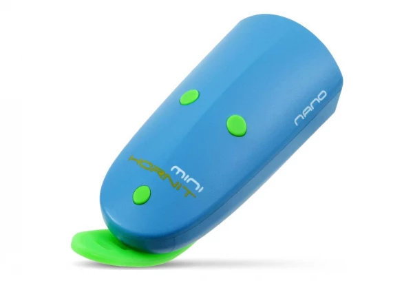 Éclairage Avant / Klaxon Hornit Nano Bleu / Vert 4 Éclairage Avant / Klaxon Hornit Nano Bleu / Vert – Image 2