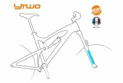 Kit De Protections YTWO Fourche (2 Pieces) 0.30mm 100x300mm Matt