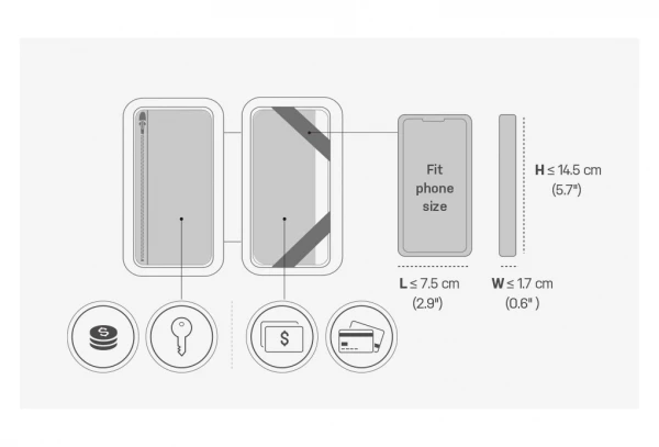 Portefeuille Topeak PakGo Wallet Medium Noir 8 Portefeuille Topeak PakGo Wallet Medium Noir – Image 6