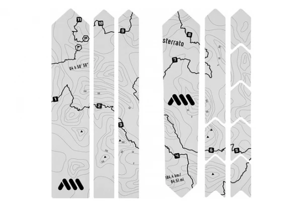 Kit De Protection All Mountain Style Extra Gravel/road Sterrato Noir 3 Kit De Protection All Mountain Style Extra Gravel/road Sterrato Noir