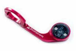 Support Guidon Déporté JRC Components Low Profile Out Front Mount Pour Garmin Rouge