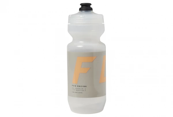 Bidon Fox Purist 650ml Transparent Rouge 3 Bidon Fox Purist 650ml Transparent Rouge