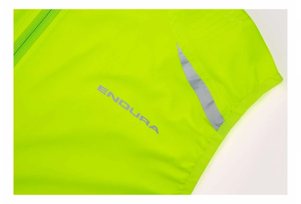 Veste Coupe-Vent Déperlant Sans Manches Endura Hummvee Jaune Fluo 6 Veste Coupe-Vent Déperlant Sans Manches Endura Hummvee Jaune Fluo – Image 4