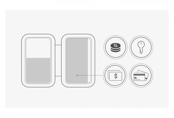 Portefeuille Topeak PakGo Wallet Small Noir 7 Portefeuille Topeak PakGo Wallet Small Noir – Image 5