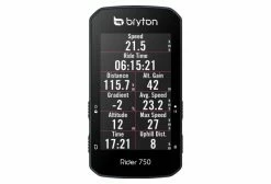 Produit Reconditionné - BRYTON Compteur GPS Rider 750E (sans Capteur)
