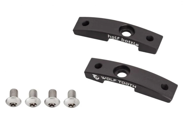 Support De Porte-Bidon Wolf Tooth B-RAD Half Bottle Adapter Noir 3 Support De Porte-Bidon Wolf Tooth B-RAD Half Bottle Adapter Noir