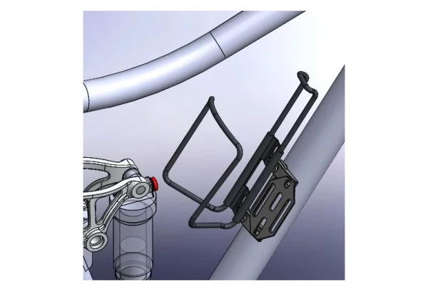 Support De Porte-Bidon Wolf Tooth B-RAD Half Bottle Adapter Noir 4 Support De Porte-Bidon Wolf Tooth B-RAD Half Bottle Adapter Noir – Image 2