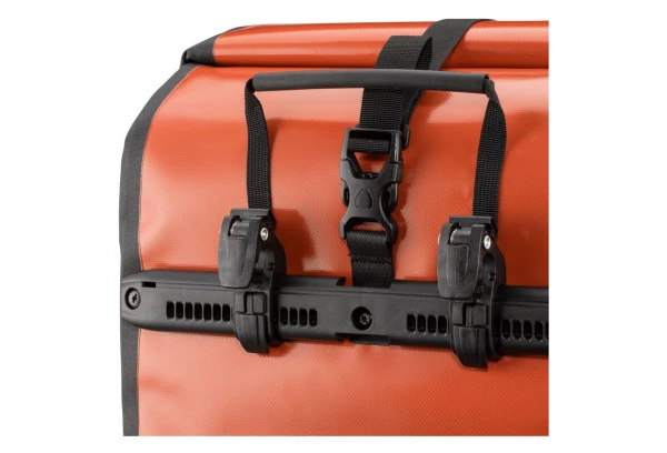 Paire De Sacoches De Porte-Bagages Ortlieb Back-Roller Free 40L Orange Rust Noir 7 Paire De Sacoches De Porte-Bagages Ortlieb Back-Roller Free 40L Orange Rust Noir – Image 5