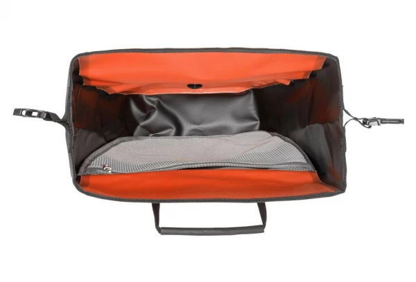 Paire De Sacoches De Porte-Bagages Ortlieb Back-Roller Free 40L Orange Rust Noir 9 Paire De Sacoches De Porte-Bagages Ortlieb Back-Roller Free 40L Orange Rust Noir – Image 7