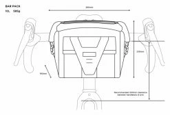 Sacoche De Guidon Restrap Bar Pack 10L Orange 10 Sacoche De Guidon Restrap Bar Pack 10L Orange -Equipement Vélo Gravel Soldes unnamed file 563