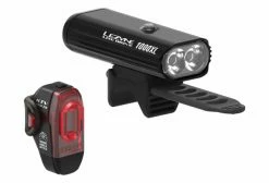 Paire D'Éclairages Lezyne Lite Drive 1000XL / KTV Pro Noir
