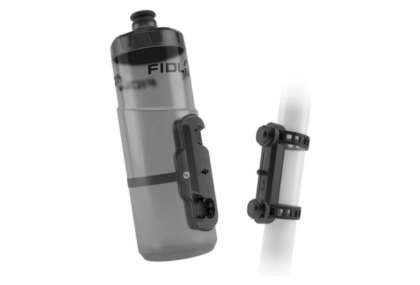 Kit Porte-bidon + Bidon Fidlock Twist 600 Ml + Base Unique Noir 3 Kit Porte-bidon + Bidon Fidlock Twist 600 Ml + Base Unique Noir