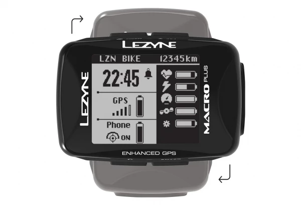 Compteur GPS Lezyne Macro Plus (Cardio) 4 Compteur GPS Lezyne Macro Plus (Cardio) – Image 2