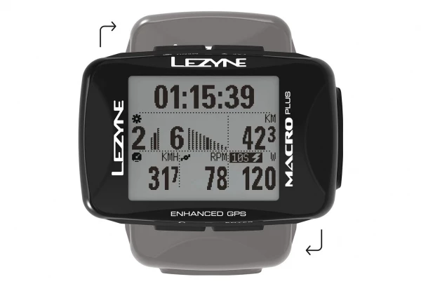 Compteur GPS Lezyne Macro Plus (Cardio) 6 Compteur GPS Lezyne Macro Plus (Cardio) – Image 4