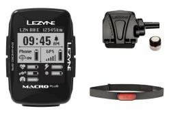 Compteur GPS Lezyne Macro Plus (Cardio/Vitesse-Cadence)