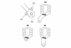 Porte-Bagage Avant Pelago Front Rack Medium Argent -Equipement Vélo Gravel Soldes unnamed file 6009