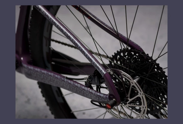 Kit De Protection Cadre Dyedbro Frame Bandanas Blanc 7 Kit De Protection Cadre Dyedbro Frame Bandanas Blanc – Image 5