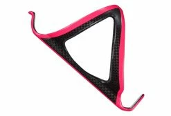 Porte Bidon Supacaz Fly Carbon Neon Rose Noir / Multi-couleur