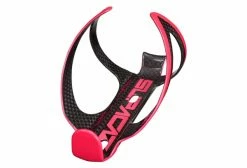 Porte Bidon Supacaz Fly Carbon Neon Rose Noir / Multi-couleur -Equipement Vélo Gravel Soldes unnamed file 6148