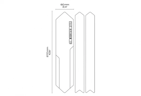 Protège-Bases All Mountain Style Honeycomb Transparent 5 Protège-Bases All Mountain Style Honeycomb Transparent – Image 3