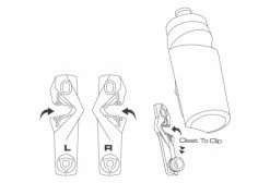 Set Bidon Et Support Birzman Bottle Cleat 650ml Gris/ Noir -Equipement Vélo Gravel Soldes unnamed file 6305