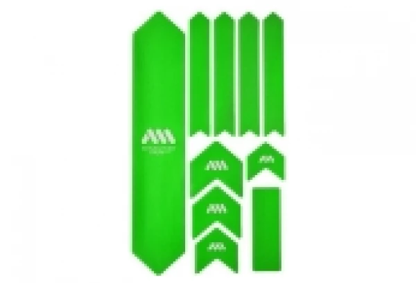 Kit Protection De Cadre ALL MOUNTAIN STYLE Honey Comb XL 10 Pcs - Vert Blanc 3 Kit Protection De Cadre ALL MOUNTAIN STYLE Honey Comb XL 10 Pcs - Vert Blanc