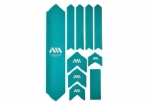 Kit Protection De Cadre ALL MOUNTAIN STYLE Honey Comb XL 10 Pcs - Bleu Blanc 3 Kit Protection De Cadre ALL MOUNTAIN STYLE Honey Comb XL 10 Pcs - Bleu Blanc