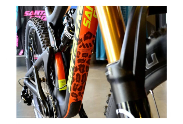 Kit Protection De Cadre ALL MOUNTAIN STYLE Honey Comb 9 Pcs - Cheetah 5 Kit Protection De Cadre ALL MOUNTAIN STYLE Honey Comb 9 Pcs - Cheetah – Image 4