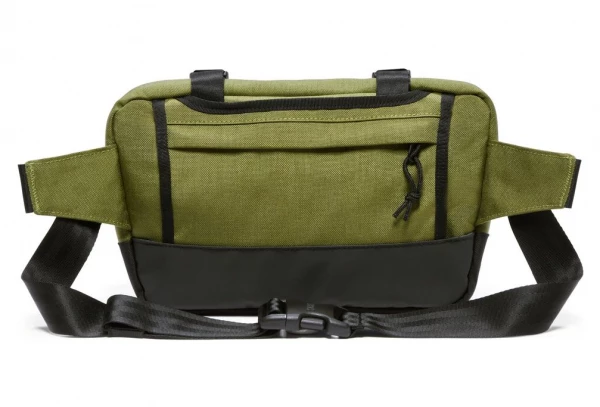 Sacoche De Cadre Chrome Doubletrack Medium 4 L Olive 5 Sacoche De Cadre Chrome Doubletrack Medium 4 L Olive – Image 3