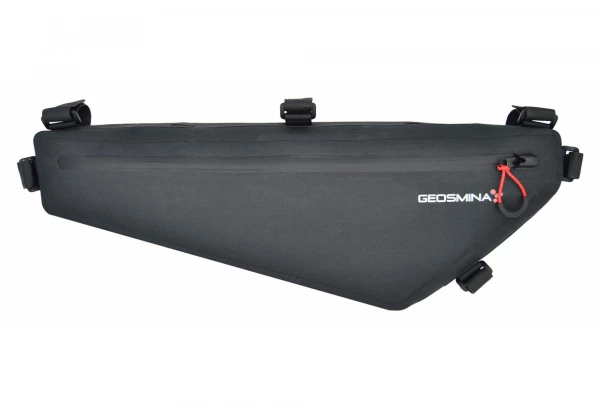 Sacoche De Cadre Geosmina Large Frame Bag Gravel 5L Noir 1 Sacoche De Cadre Geosmina Large Frame Bag Gravel 5L Noir