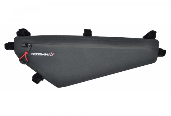 Sacoche De Cadre Geosmina Large Frame Bag Gravel 5L Noir 2 Sacoche De Cadre Geosmina Large Frame Bag Gravel 5L Noir – Image 2