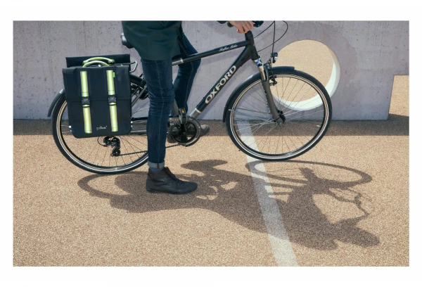 Paire De Sacoches De Porte-Bagages Gofluo Sig Noir Jaune 6 Paire De Sacoches De Porte-Bagages Gofluo Sig Noir Jaune – Image 4