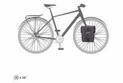 Paire De Sacoches De Porte-Bagages Ortlieb Sport-Roller Plus 25L Gris Granite Noir Gris / Noir -Equipement Vélo Gravel Soldes unnamed file 7088