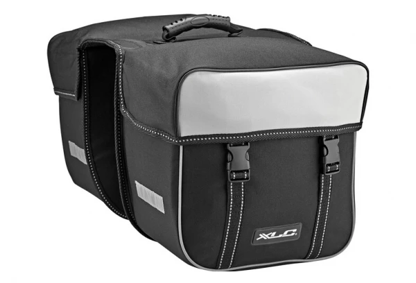 Paire De Sacoches De Porte-Bagages XLC BA-S74 30 L Noir Anthracite 4 Paire De Sacoches De Porte-Bagages XLC BA-S74 30 L Noir Anthracite – Image 2
