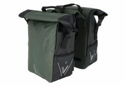 Paire De Sacoches De Porte-Bagages XLC BA-S106 Clip 28L Vert Vert / Kaki