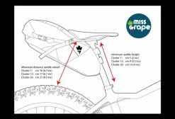 Sacoche De Selle Miss Grape Cluster 13 Waterproof 13L Noir -Equipement Vélo Gravel Soldes unnamed file 718