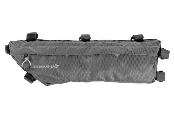 Sacoche De Cadre Geosmina Bikepacking Medium 3.5L Gris 4 Sacoche De Cadre Geosmina Bikepacking Medium 3.5L Gris – Image 2