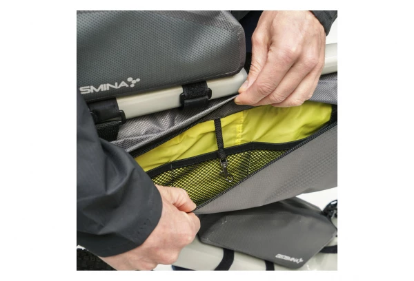 Sacoche De Cadre Geosmina Bikepacking Medium 3.5L Gris 9 Sacoche De Cadre Geosmina Bikepacking Medium 3.5L Gris – Image 7