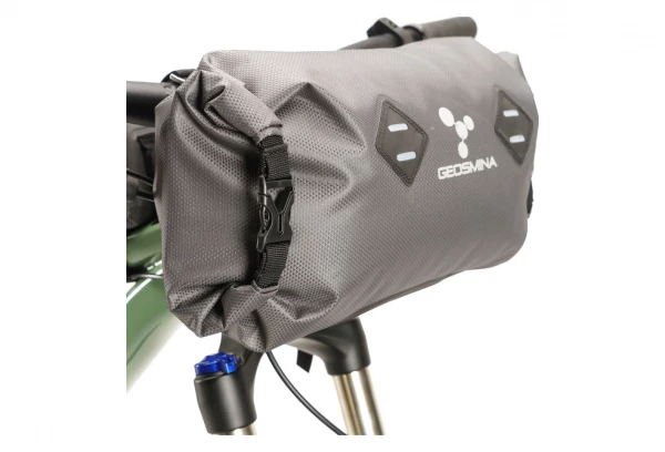 Sacoche De Guidon Geosmina Bikepacking 10L Gris 8 Sacoche De Guidon Geosmina Bikepacking 10L Gris – Image 6