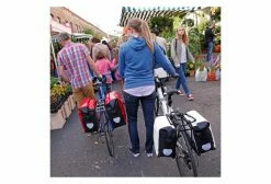 Paire De Sacoches De Porte-Bagages Ortlieb Sport Roller City 25L Blanc Noir -Equipement Vélo Gravel Soldes unnamed file 730