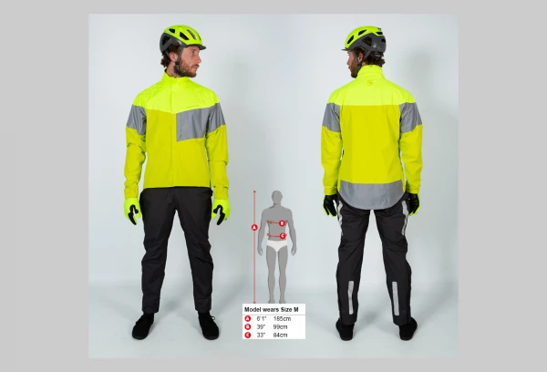 Veste Endura Urban Luminite II Jaune Néon 7 Veste Endura Urban Luminite II Jaune Néon – Image 5