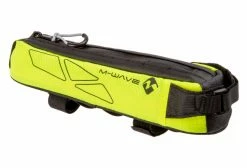 M-Wave Sacoche De Cadre M Wave Rough Ride Top Jaune Fluo