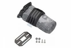 Sacoche De Cadre Wolf Tooth B-RAD TekLite Roll-Top Bag 0.6L + Plaque De Montage Gris