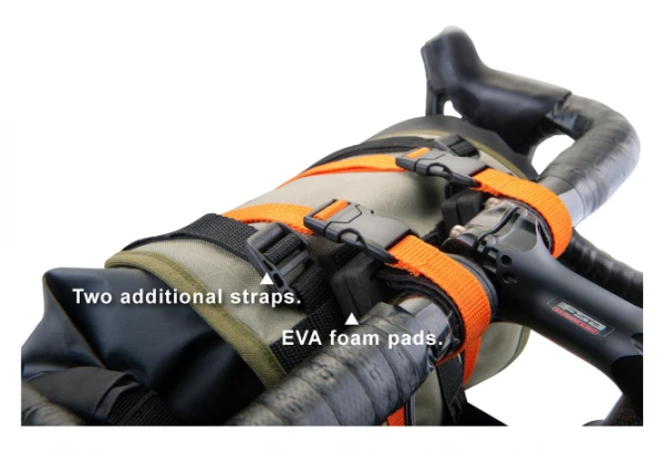 Sacoche De Guidon Birzman Packman Noir / Vert 7 Sacoche De Guidon Birzman Packman Noir / Vert – Image 5