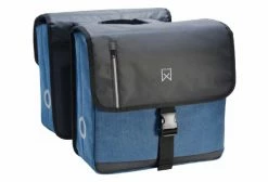 Sacoches Porte-Bagage Willex Double Business 40L Noir / Bleu