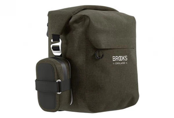 Brooks England Sacoche De Porte-Bagages Brooks Scape Small 10-13L Marron Kaki Mud 7 Brooks England Sacoche De Porte-Bagages Brooks Scape Small 10-13L Marron Kaki Mud – Image 5