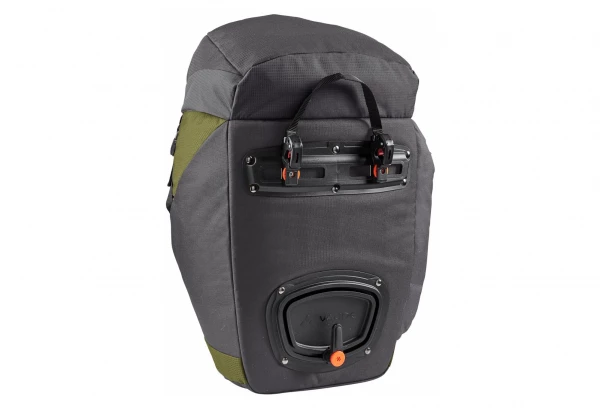 Paire De Sacoches De Porte-bagage Arrière Vaude OnTour Back Iron/bamboo Gris / Vert 4 Paire De Sacoches De Porte-bagage Arrière Vaude OnTour Back Iron/bamboo Gris / Vert – Image 2