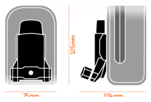 Sacoche De Selle Fidlock Push 400 Ml Noir 7 Sacoche De Selle Fidlock Push 400 Ml Noir – Image 5
