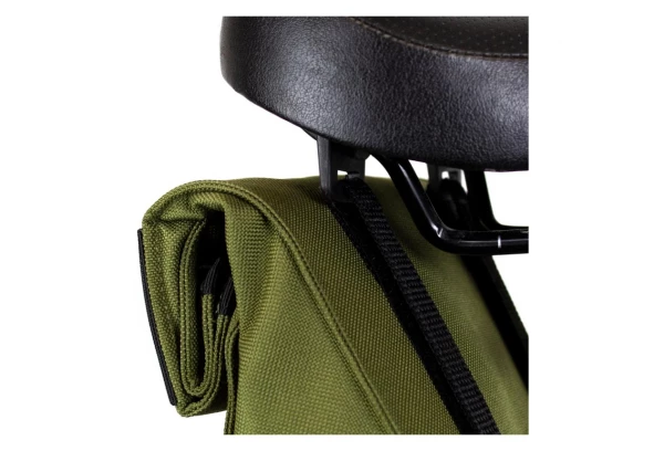 Sacoche De Selle Pour Vélo Pliant Restrap City Saddle Bag Large Vert Olive Noir 6 Sacoche De Selle Pour Vélo Pliant Restrap City Saddle Bag Large Vert Olive Noir – Image 4