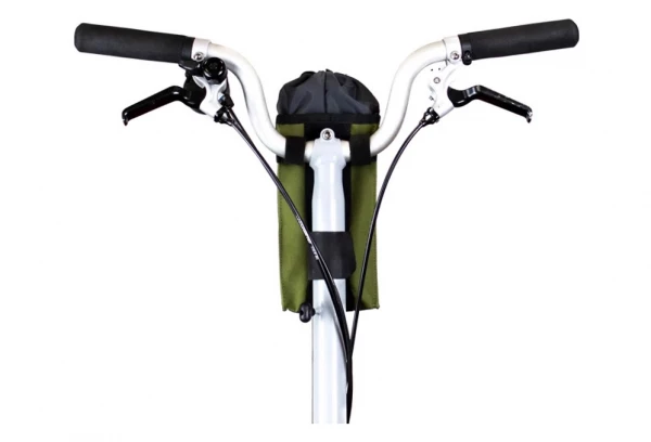 Sacoche De Guidon Pour Vélo Pliant Restrap City Stem Bag Vert Olive Kaki / Vert 5 Sacoche De Guidon Pour Vélo Pliant Restrap City Stem Bag Vert Olive Kaki / Vert – Image 3
